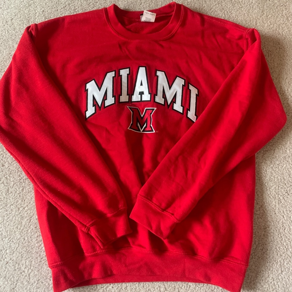 Miami of Ohio Gildan Crew Neck Sweatshirt